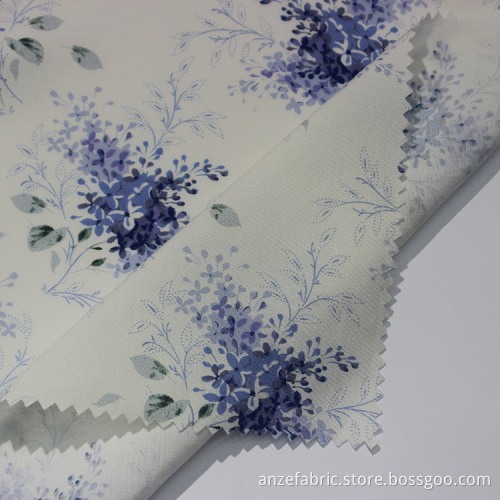 Cotton rayon blend percale poplin fabric for dresses